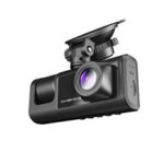 Camera de Bord Full HD 3 Lentile Panoramice Inregistrare Microfon Supraveghere Vehicul - imagine 10